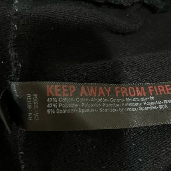 Free People Movement Sunny Skinny Sweat Pants Black Size Medium - Picture 9 of 10